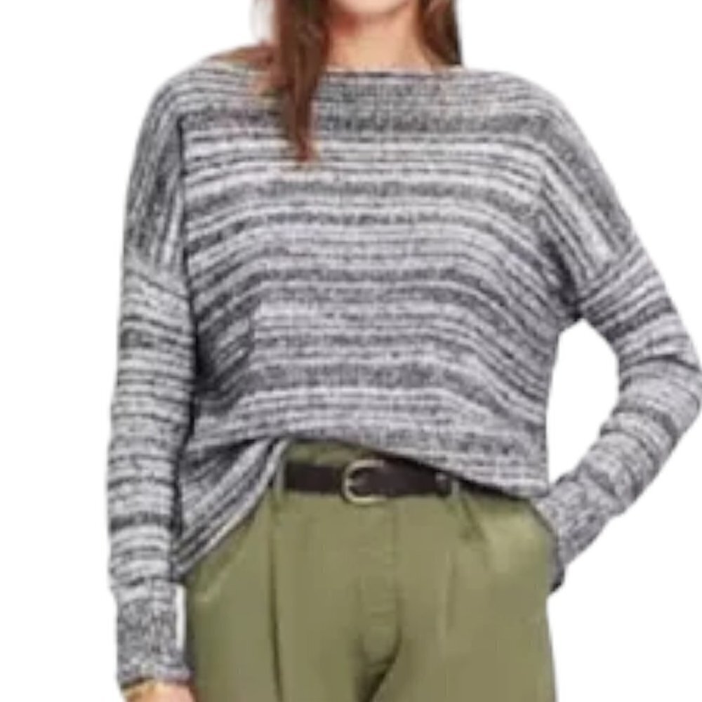 Madewell Threadmix Boatneck Pullover Sweater Small